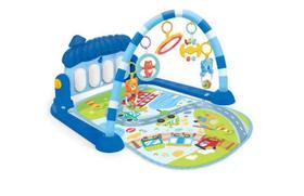 Tapete de Atividade Musical Piano Interativo Cidade Wakaii