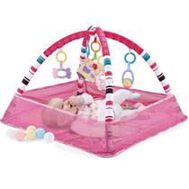 Tapete De Atividade Piscina De Bolinhas Infantil Rosa - Play Mat