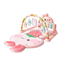 Tapete De Atividades Bebê 3D Piano Musical Arco 5 Brinquedos Maxi Baby