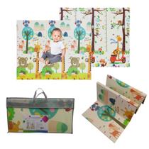 Tapete de Atividades Bebê Dobrável Dupla Face Infantil Tatame 200X150 Ibimboo Tapete de Atividades Bebê Dobrável Dupla Face Infantil Tatame 200X150 Ibimboo