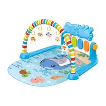 Tapete De Atividades Bebê Piano Musical Arco com 5 Brinquedos Happy Maxi Baby Tapete De Atividades Bebê Piano Musical Arco com 5 Brinquedos Happy Maxi Baby