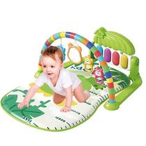 Tapete de Atividades Bebe Piano Musical Interativo Bebê Dino Verde - Castela