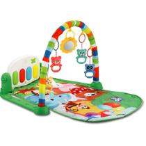 Tapete De Atividades Com Piano Circo Verde - Color Baby