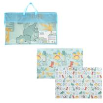 Tapete de Atividades Dupla Face Dino 120 x 180 cm 18092 - Buba