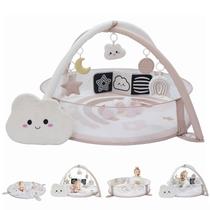 Tapete de Atividades e Ginásio Infantil Aila+Aiden 6 em 1 XL - Bege