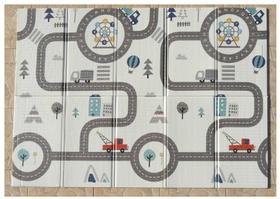 Tapete de Atividades Infantil 147x197cm Dobrável Transporte