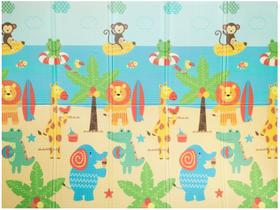 Tapete de Atividades Infantil Bebê DUPLA FACE Tatame Emborrachado Dobrável 2,0 X 1,5m Original BUBA
