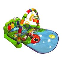Tapete de Atividades Infantil Fazendinha com Piano Musical KitStar Tapete de Atividades Infantil Fazendinha com Piano Musical KitStar