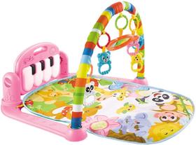 Tapete De Atividades Infantil Musical Toca Piano Happy Rosa Tapete De Atividades Infantil Musical Toca Piano Happy Rosa