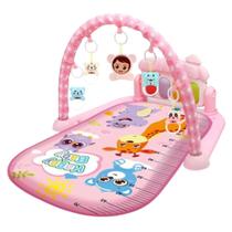 Tapete de Atividades Musical Bebê com Pedal de Música Piano - Rosa - Happy Baby Tapete de Atividades Musical Bebê com Pedal de Música Piano - Rosa - Happy Baby