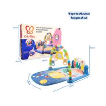 Tapete de Atividades Musical com Piano Interativo e Móbiles para Bebê - ColorBaby Tapete de Atividades Musical com Piano Interativo e Móbiles para Bebê - ColorBaby