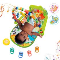 Tapete de Atividades Musical para Bebê com Piano Interativo Ginásio Mobile