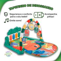 Tapete De Atividades Para Bebe Com Piano Musical Divertido Dinossauros - Color Baby
