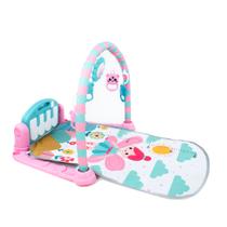 Tapete De Atividades Para Bebê Com Piano Musical E Móbile Ginásio Infantil Estampa Colorida Estimula Desenvolvimento Motor E Sensorial