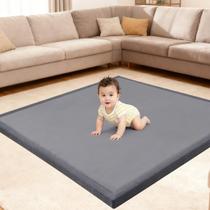 Tapete de Atividades para Bebê Fengdulong 127x127cm Espuma Viscoelástica 3,3cm Tapete de Atividades para Bebê Fengdulong 127x127cm Espuma Viscoelástica 3,3cm