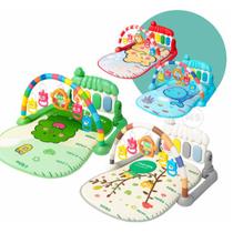 Tapete de Atividades para Bebê Interativo e Móbiles Musical com Piano Interativo Sensorial Tapete de Atividades para Bebê Interativo e Móbiles Musical com Piano Interativo Sensorial