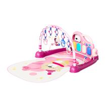 Tapete de Atividades Para Bebê Piano Teddy Rosa - Maxi Baby Tapete de Atividades Para Bebê Piano Teddy Rosa - Maxi Baby
