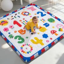 Tapete de Atividades para Bebê RONGFA 180x150 cm Espuma Grossa Antiderrapante