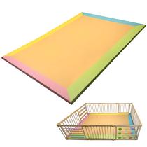 Tapete de Atividades para Bebê ZETY em Couro PU Impermeável com Espuma de 3,8 cm Tapete de Atividades para Bebê ZETY em Couro PU Impermeável com Espuma de 3,8 cm