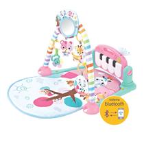 Tapete de Atividades para Bebês com Piano e Bluetooth Pastime 2.0 Maxibaby - Rosa - Maxi Baby