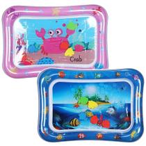 Tapete de Atividades Para Bebês Inflável Interativo Aquario Almofada Sensorial Menina e Menino Tapete de Atividades Para Bebês Inflável Interativo Aquario Almofada Sensorial Menina e Menino