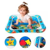 Tapete De Atividades Para Bebes Inflavel Interativo Aquario Bebê Aprender brincar Peixinhos Mar Infantil