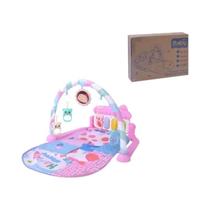 Tapete De Atividades Para Bebês Recém-Nascidos Com Rack De Ginástica, Música, Harmônio E Piano, Para