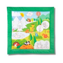 Tapete de atividades para colorir as estacoes - chicco