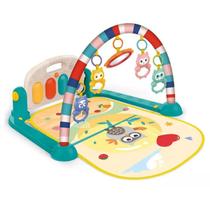 Tapete de Atividades Piano Musical Corujinha Divertido Bebê