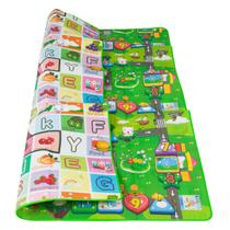 Tapete De Atividades Tatame Infantil 200x180 Dupla Face