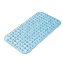 Tapete de banheira AmazerBath, tamanho médio, 70 x 38 cm, antiderrapante, azul transparente Tapete de banheira AmazerBath, tamanho médio, 70 x 38 cm, antiderrapante, azul transparente