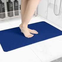 Tapete de banheira antiderrapante Hargiis Fast Drying azul marinho 40x70cm Tapete de banheira antiderrapante Hargiis Fast Drying azul marinho 40x70cm