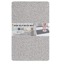 Tapete de banheira antiderrapante Rzoysia com 0,6 cm de espessura, cinza claro, 40x60 cm Tapete de banheira antiderrapante Rzoysia com 0,6 cm de espessura, cinza claro, 40x60 cm