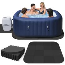 Tapete de banheira de hidromassagem GOOFCXO, almofada de espuma EVA antiderrapante de 216 cm de espessura Tapete de banheira de hidromassagem GOOFCXO, almofada de espuma EVA antiderrapante de 216 cm de espessura