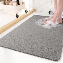 Tapete de banheira MontVoo antiderrapante de PVC Loofah 60x90cm para áreas úmidas Tapete de banheira MontVoo antiderrapante de PVC Loofah 60x90cm para áreas úmidas
