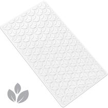 Tapete de banheira WRISIN Non Slip 100% borracha 40x70cm branco Tapete de banheira WRISIN Non Slip 100% borracha 40x70cm branco