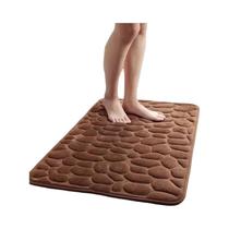 Tapete de Banheiro Absorvente Antiderrapante 3D - Lavável à Máquina