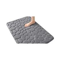 Tapete de Banheiro Absorvente e Antiderrapante - Secagem Rápida para Entrada de Vaso Sanitário