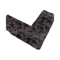 Tapete De Banheiro Antiderrapante Em Forma De L Para Cabelo Longo, Cor Sólida, Absorvente, Tapete