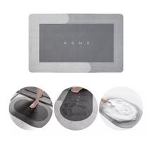 Tapete De Banheiro Antiderrapante - Super Absorvente e Sofisticado