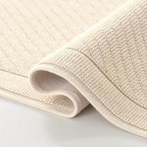 Tapete de banheiro Arkwright 100% algodão de alta absorção 50x80cm bege