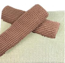 Tapete De Banheiro Bolinha Antiderrapante Microfibra 3 Peças Tapete De Banheiro Bolinha Antiderrapante Microfibra 3 Peças