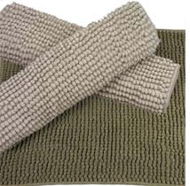 Tapete De Banheiro Bolinha Antiderrapante Microfibra 3 Peças Tapete De Banheiro Bolinha Antiderrapante Microfibra 3 Peças