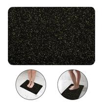 Tapete de Banheiro Box Emborrachado Antiderrapante Preto 60x40cm Rubberkap - Kapazi