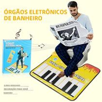 Tapete De Banheiro Divertido Em Formato De Piano, Tapete De Chão Musical Para Banheiro Doméstico