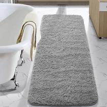 Tapete de banheiro LOCHAS 60x150cm de microfibra absorvente macia e espessa Tapete de banheiro LOCHAS 60x150cm de microfibra absorvente macia e espessa