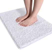 Tapete de banheiro LOCHAS Luxury Shaggy Bath Mat 50x75cm branco Tapete de banheiro LOCHAS Luxury Shaggy Bath Mat 50x75cm branco