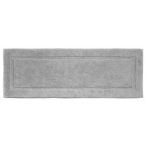 Tapete de banheiro MDesign Soft 100% algodão Luxury Hotel Grey 60x21cm Tapete de banheiro MDesign Soft 100% algodão Luxury Hotel Grey 60x21cm