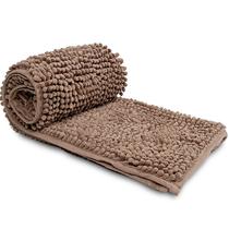 Tapete de Banheiro Microfibra Antiderrapante Home Design Corttex Dallas 40 x 60 cm Bolinha Macarrão