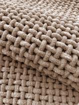 Tapete De Banheiro Nice Retangular Trançado 60 Cm X 40 Cm Macio